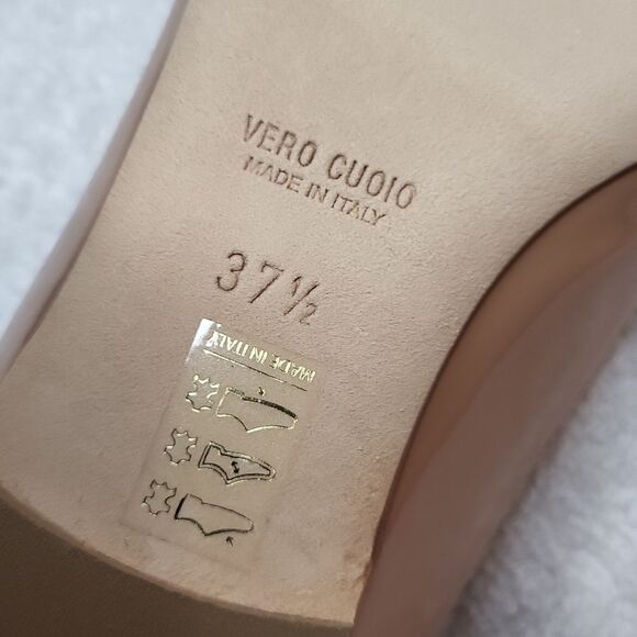 NWOT Pancaldi for Diane B. Made in Italy patent leather flat fashion shoe 7 - Picture 11 of 12